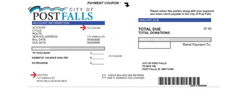 post falls city hall|Utilities Billing .